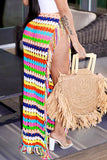 COLORFUL CASUAL BEACH SKIRT_CWBLS0147