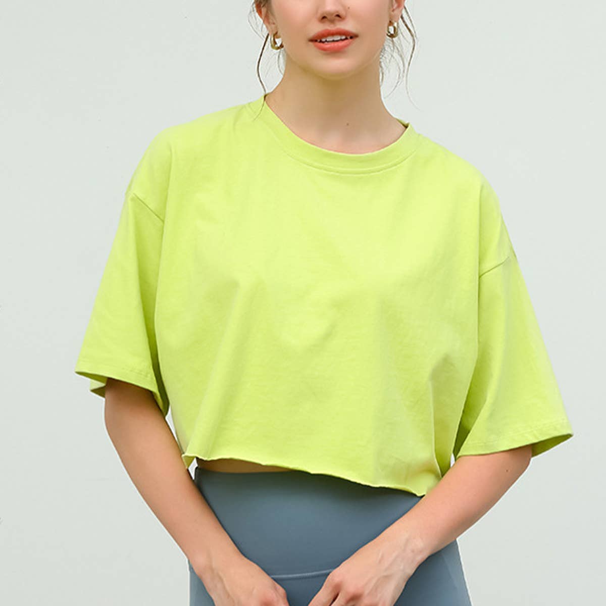 COTTON SOLID COLOR CROP TOP_CWTBLS0838