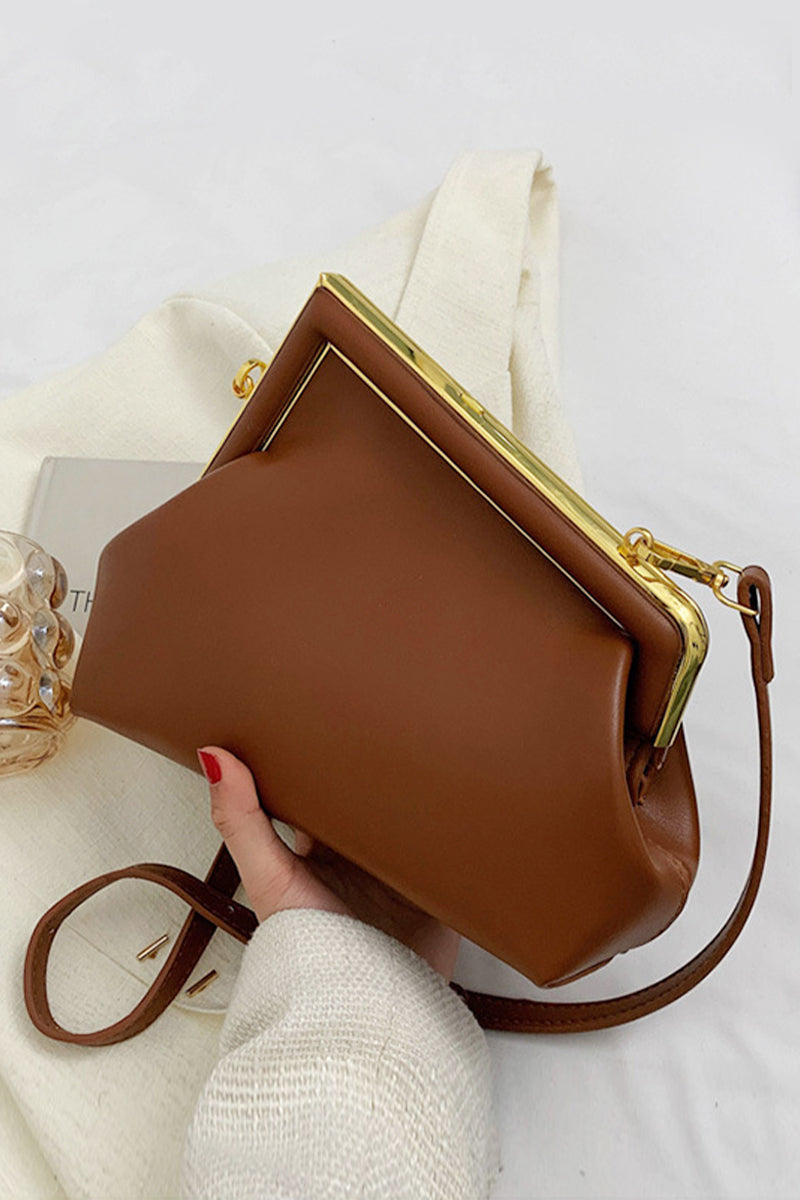 POINTED CLIP SIMPLE CROSS BODY BAG