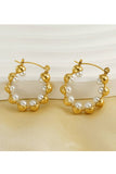 18K GOLD PLATED STAINLESS STEEL EARRINGS_CWAJE0394