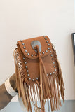 TASSEL POINT ONE SHOULDER MESSENGER BAG