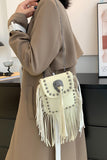 TASSEL POINT ONE SHOULDER MESSENGER BAG