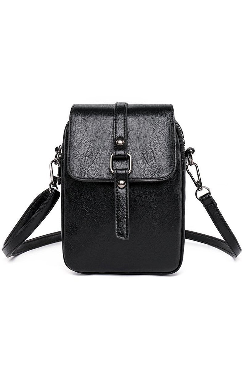 TRENDY ONE SHOULDER SQUARE MESSENGER BAG