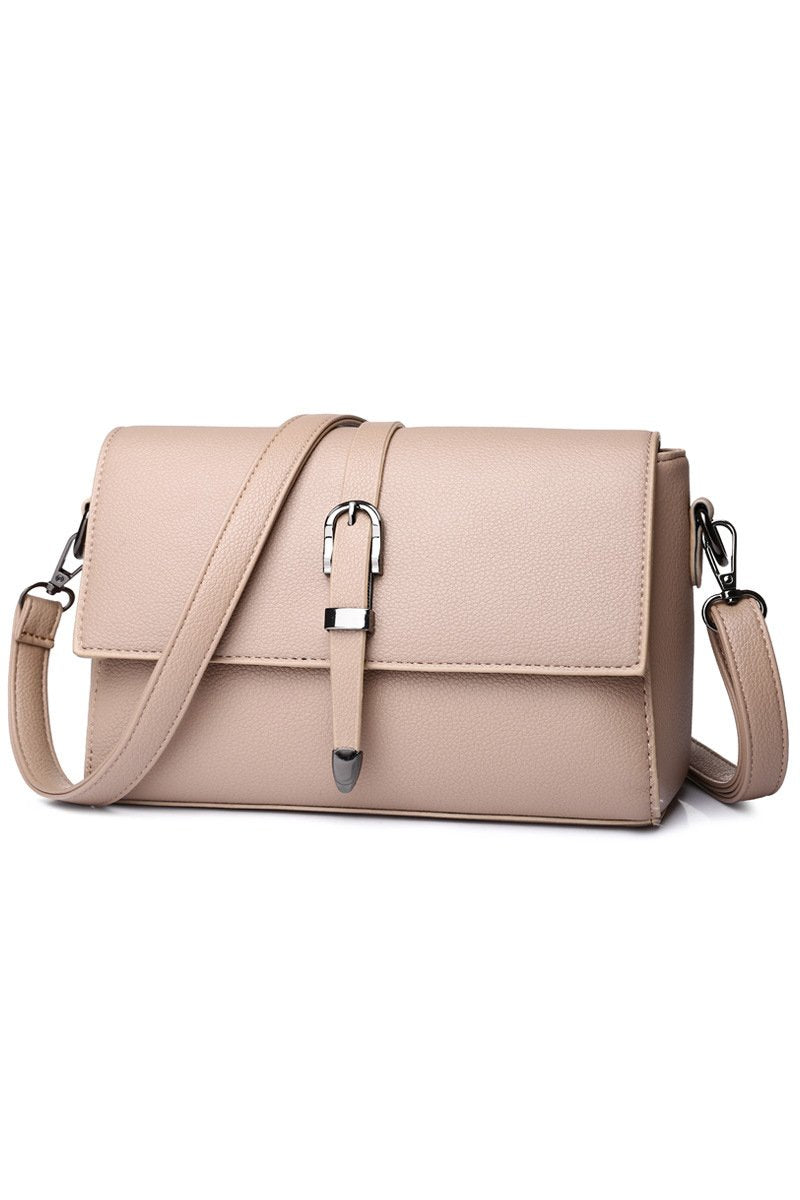 RETRO SOFT LEATHER SHOULDER BAG