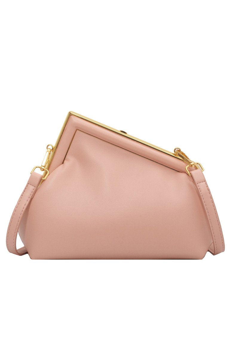 POINTED CLIP SIMPLE CROSS BODY BAG