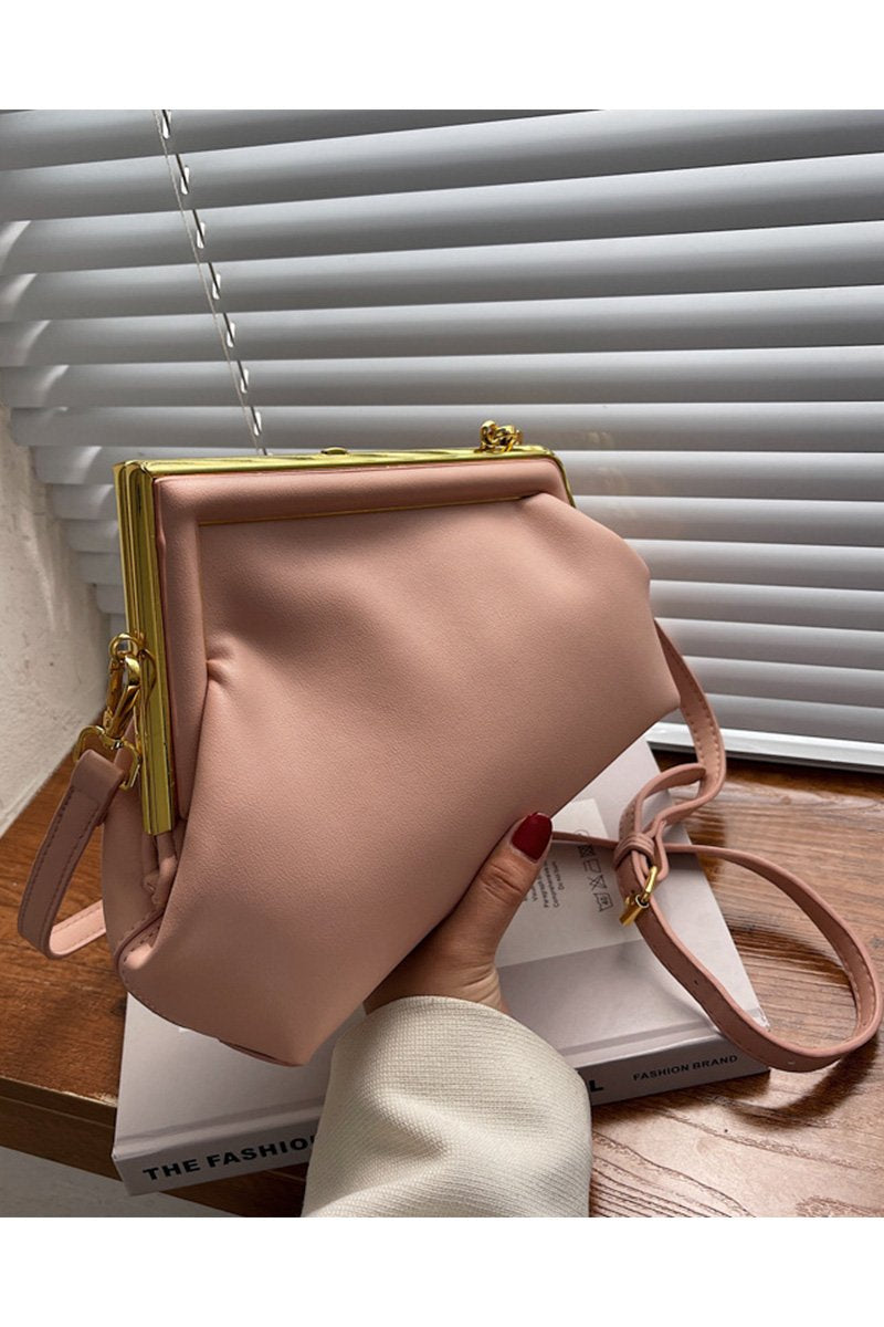 POINTED CLIP SIMPLE CROSS BODY BAG