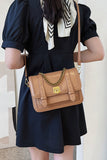 CHAIN POINT SATCHEL CROSS BODY BAG