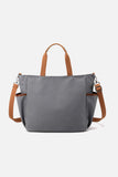 STORAGE POCKET LARGE CANVAS MESSENGER BAG