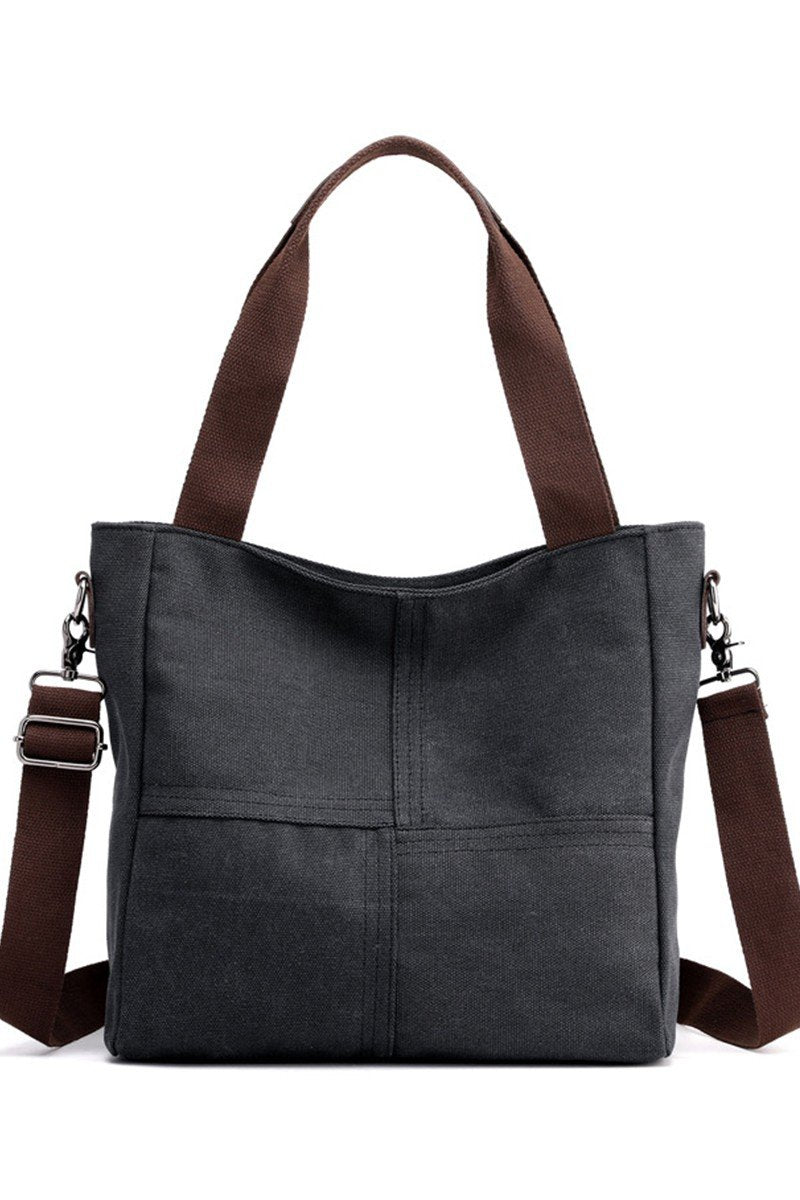 DANDY SOLID TRENDY CANVAS BAG