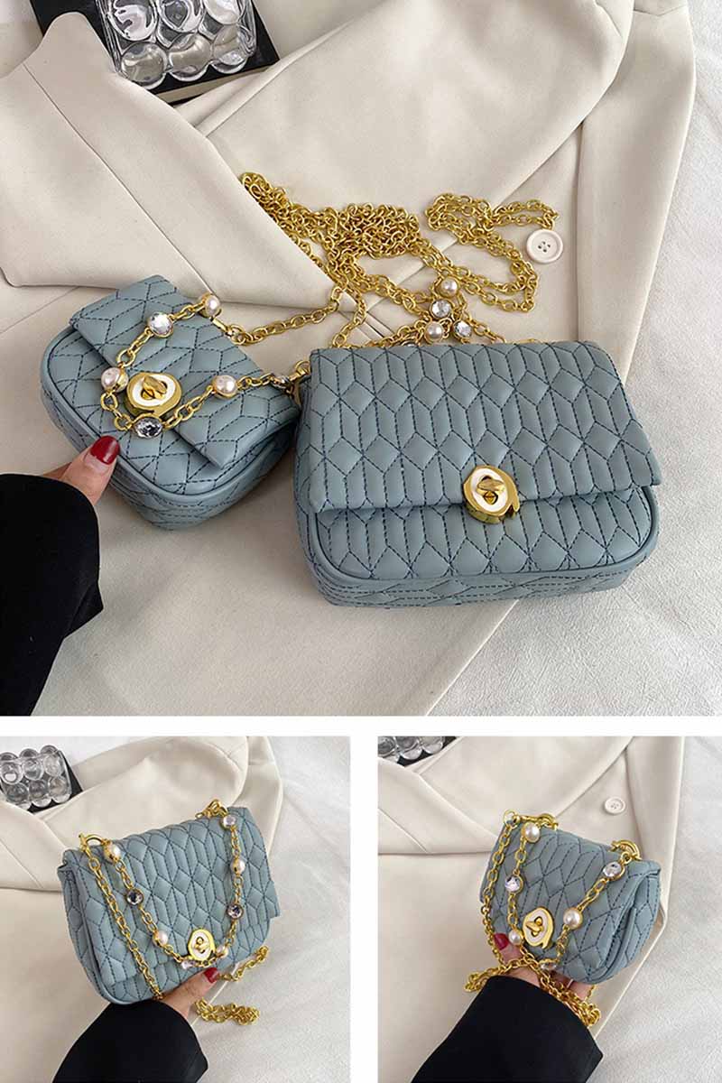 CUTE PEARL CHAIN SHOULDER BAG CWAB0471