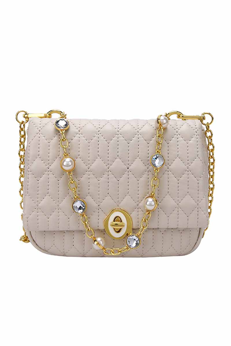 CUTE PEARL CHAIN SHOULDER BAG CWAB0471