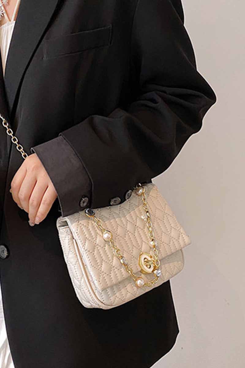 CUTE PEARL CHAIN SHOULDER BAG CWAB0471