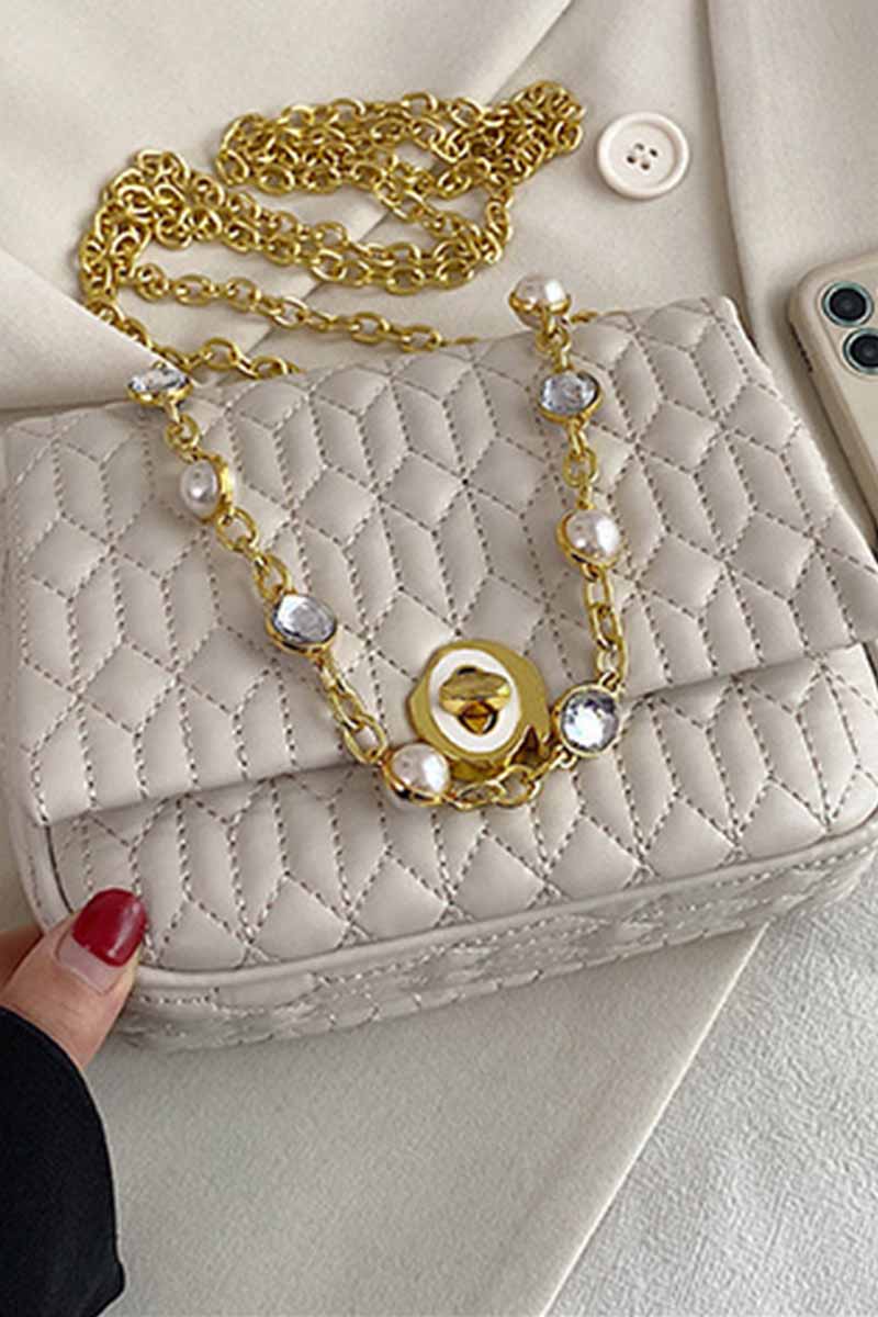 CUTE PEARL CHAIN SHOULDER BAG CWAB0471