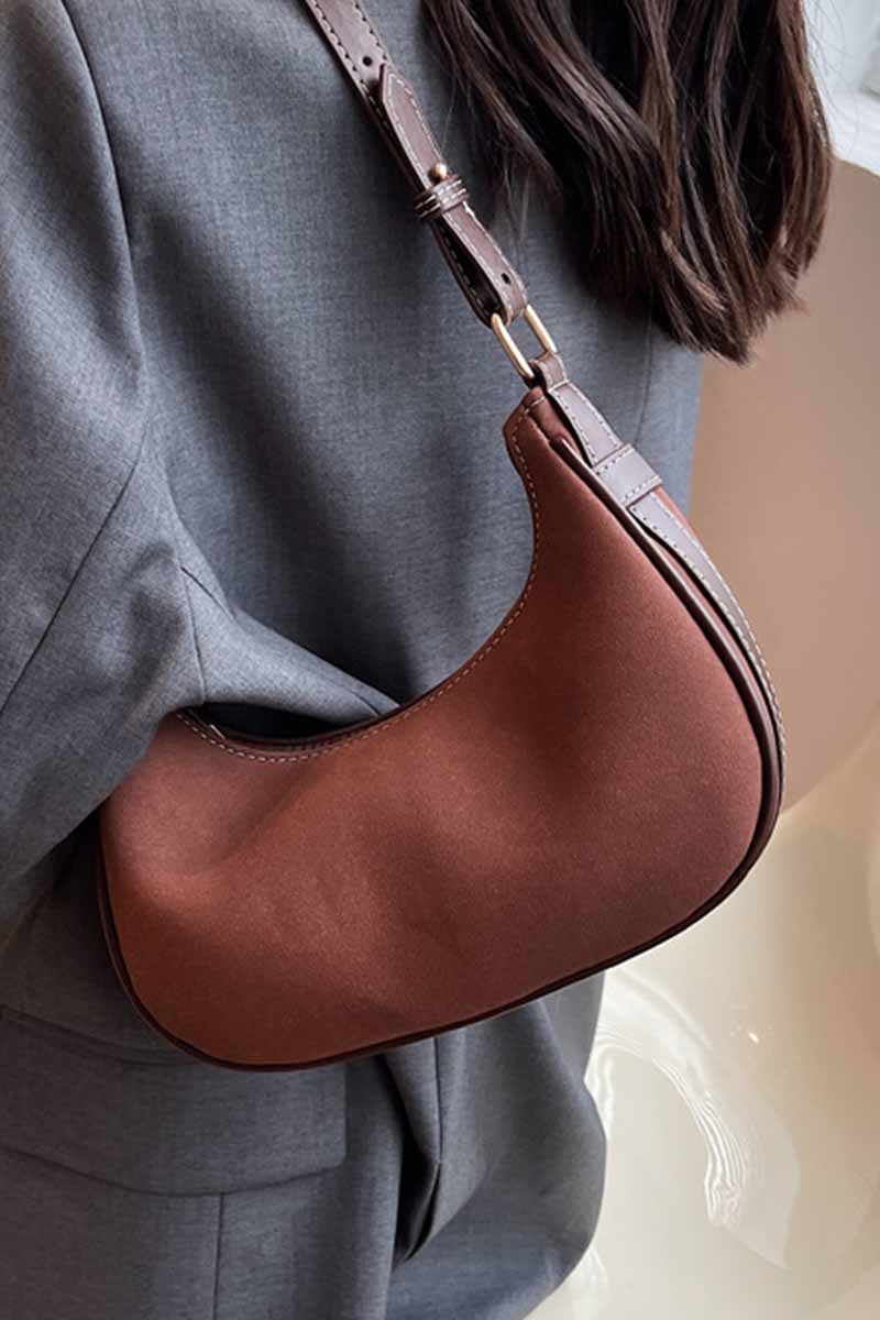 SIMPLE CRECENT SADDLE BAG CWAB0475