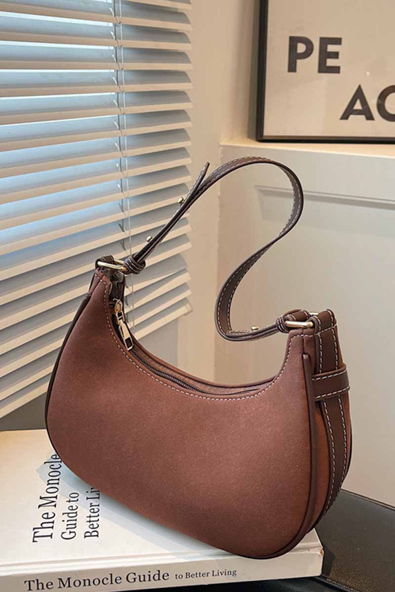 SIMPLE CRECENT SADDLE BAG CWAB0475