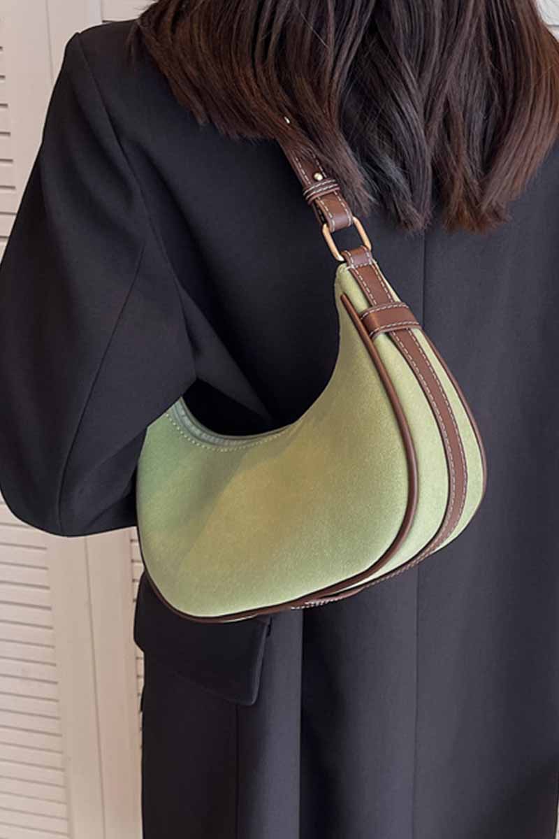 SIMPLE CRECENT SADDLE BAG CWAB0475