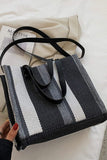 ONE SHOULDER DIAGONAL CANVAS BAG