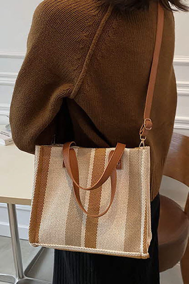 ONE SHOULDER DIAGONAL CANVAS BAG