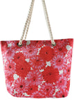 SUNFLOWERS PRINTED CASUAL BEACH BAGS