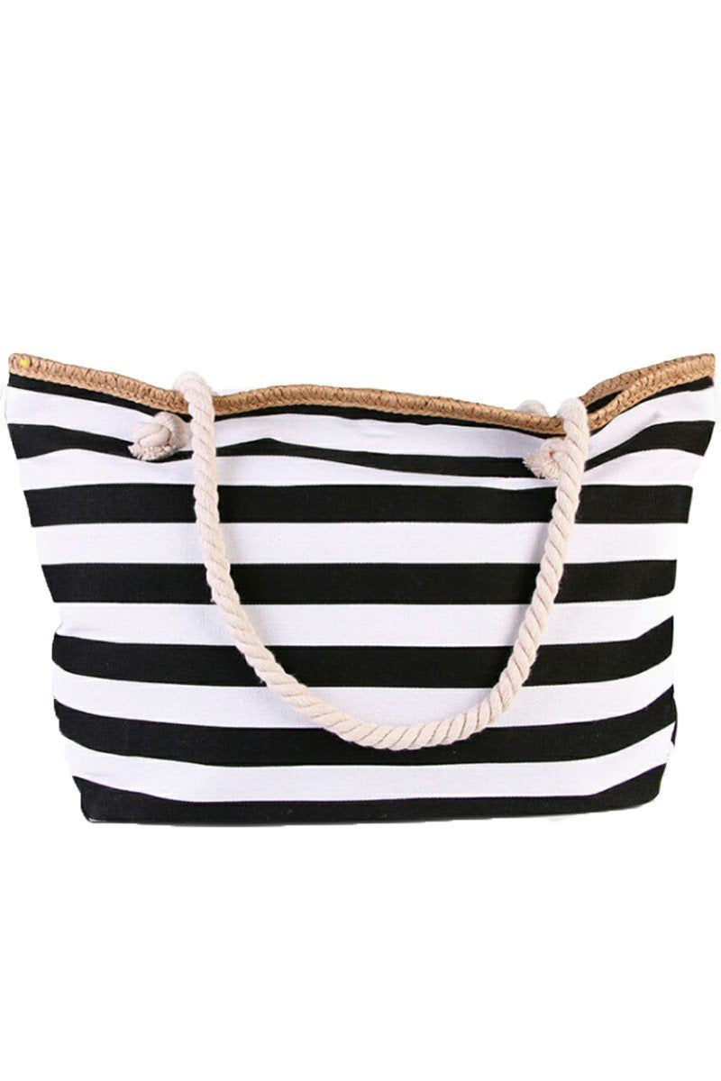 STRIPE CASUAL TRENDY BEACH BAG