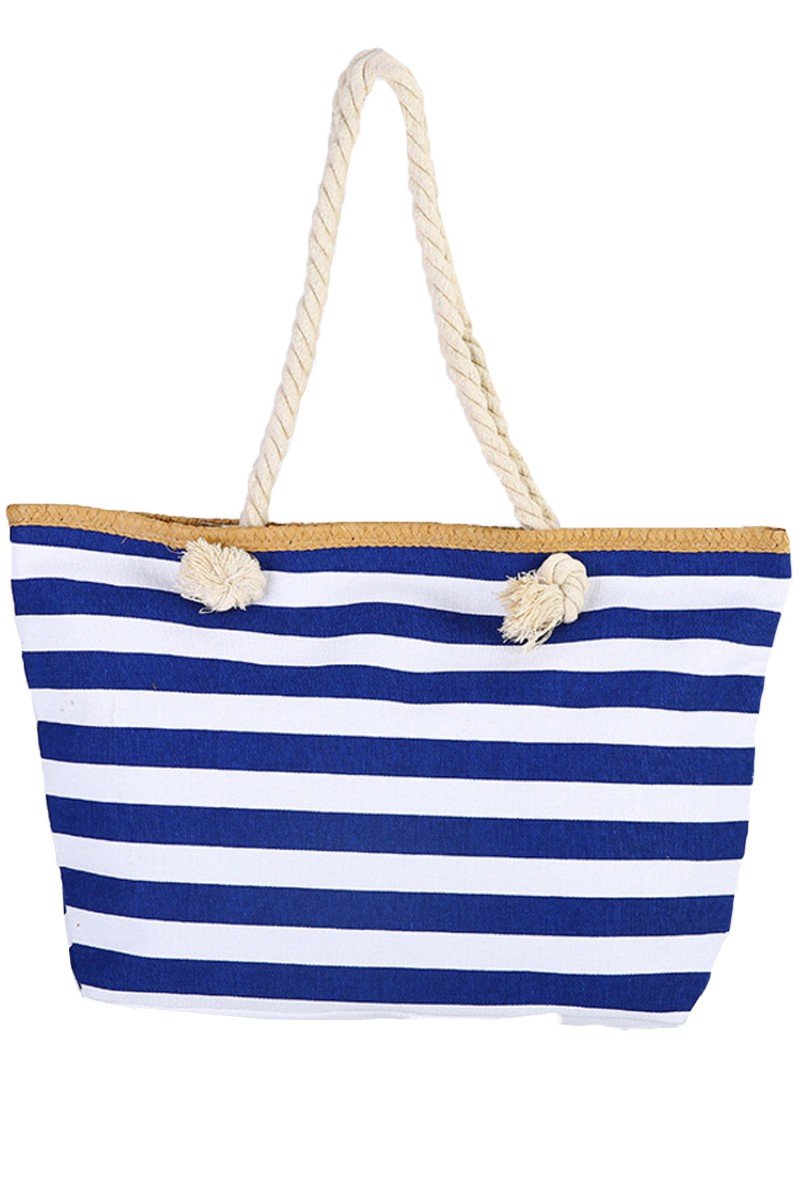 STRIPE CASUAL TRENDY BEACH BAG