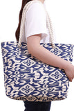 TRENDY PATTERNED LIGHT BEACH BAGS