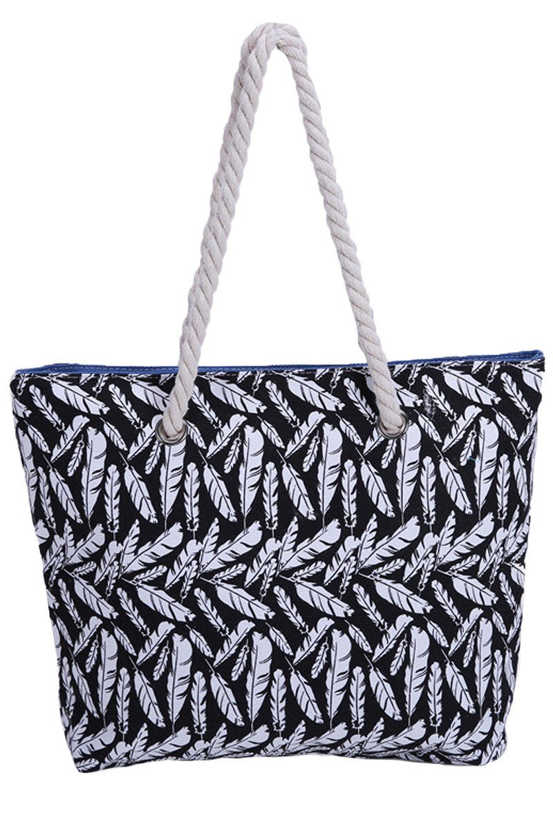 MULTI PATTERNED FASHION STYLISH SHOPPER BEACH BAGS