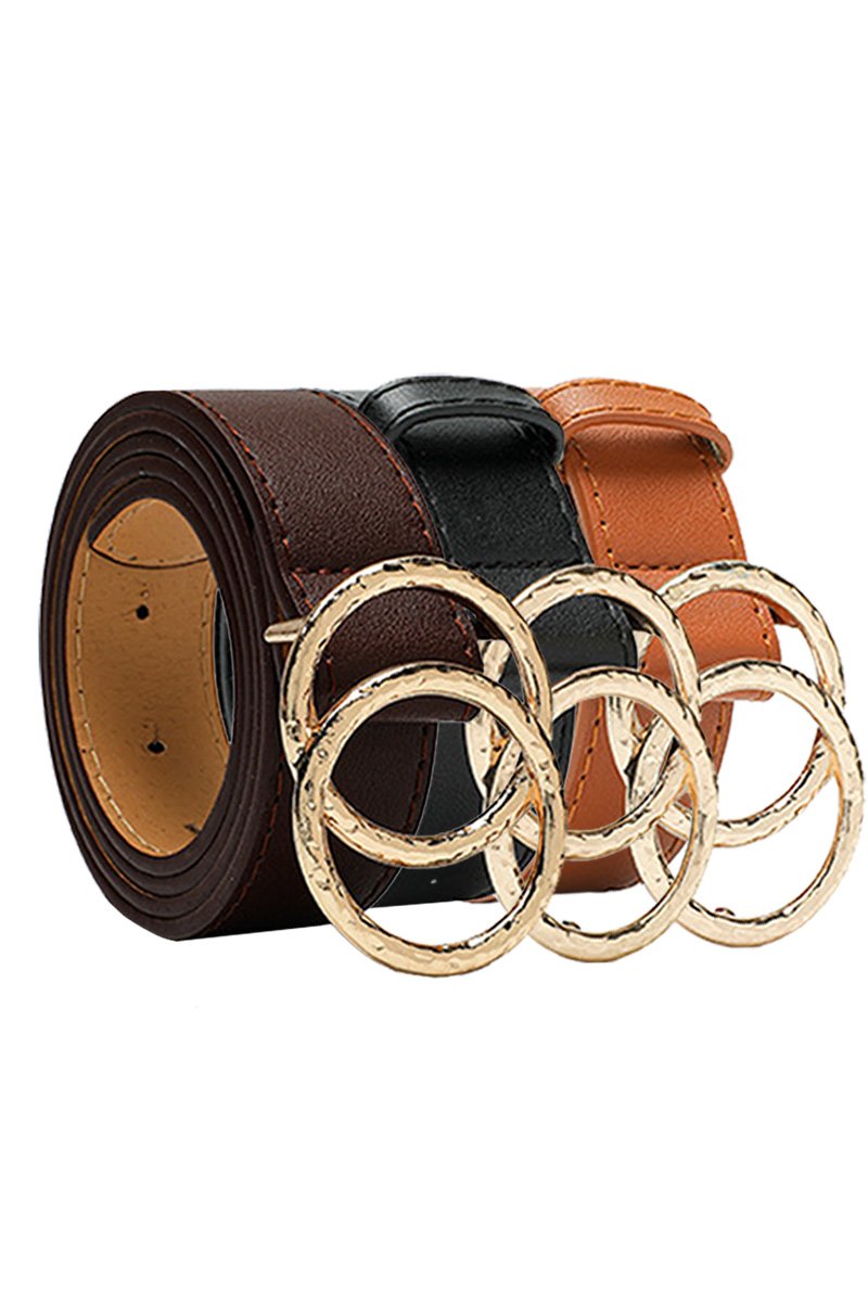 DOUBLE RING BUCKLE DANDY BELT