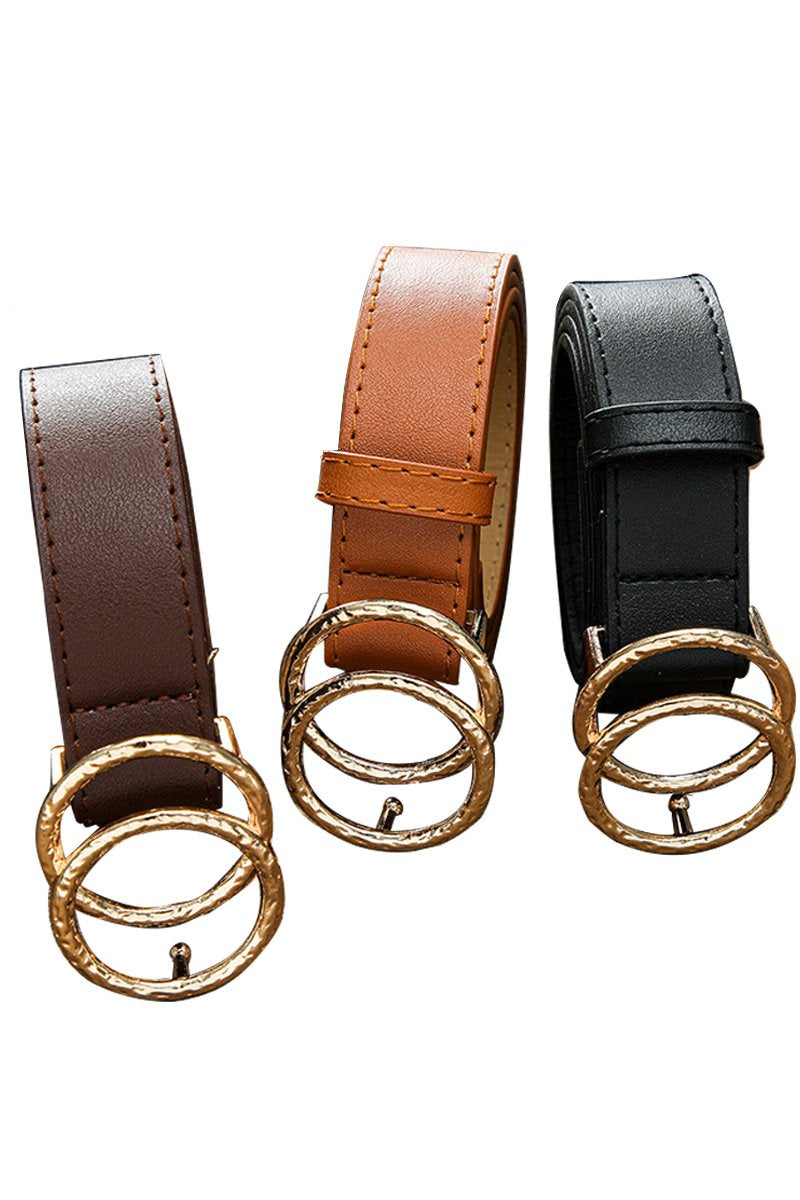 DOUBLE RING BUCKLE DANDY BELT