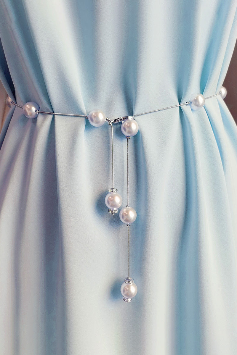 SWEET AND MINIMALIST PEARL WAIST CHAIN