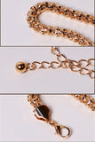 WOMEN MINIMALIST ROUND CORN WAIST CHAIN