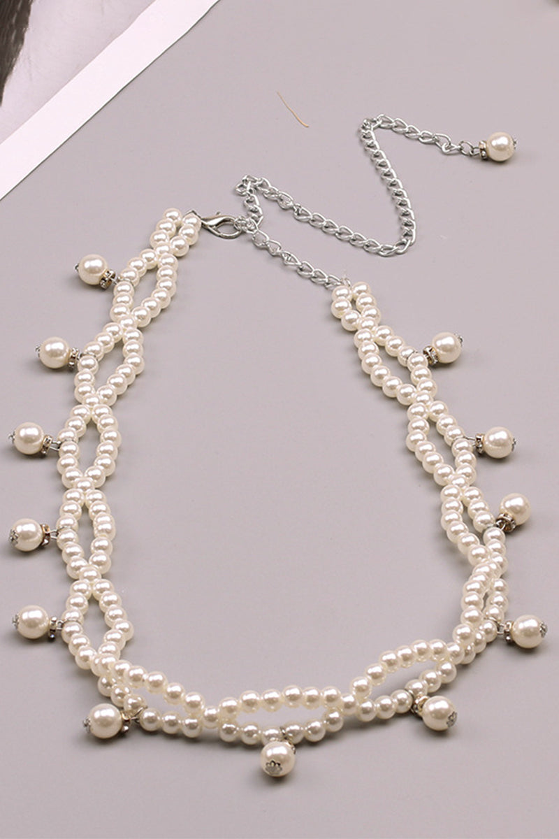 WOMEN MINIMALIST PEARL PENDANT WAIST CHAIN