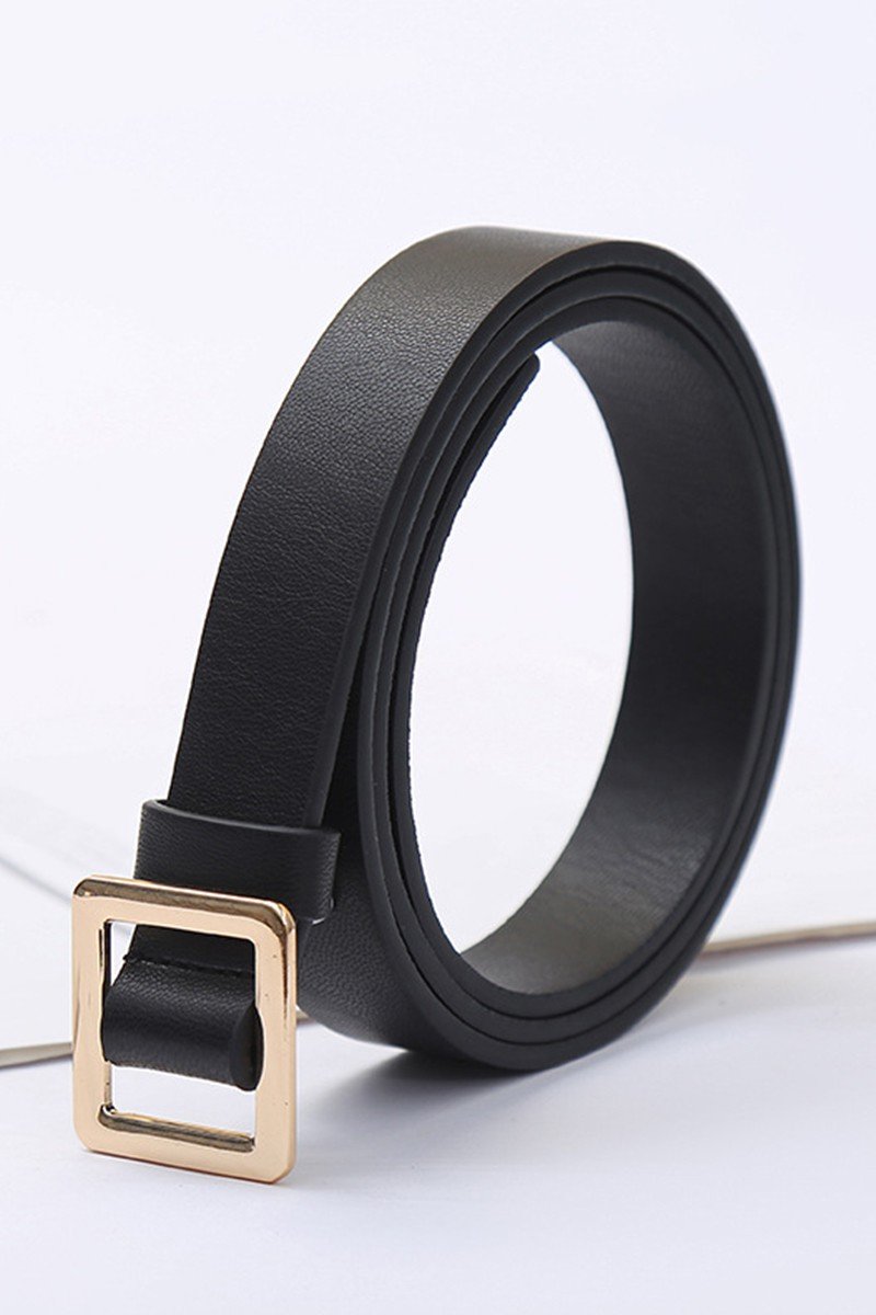 SQUARE BUCKLE SIMPLE TRENDY BELT