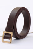 SQUARE BUCKLE SIMPLE TRENDY BELT