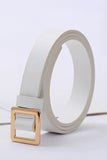 SQUARE BUCKLE SIMPLE TRENDY BELT