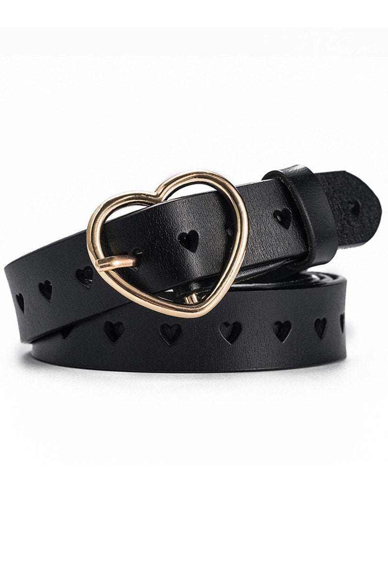 HEART BUCKLE STYLISH FASHION BELT