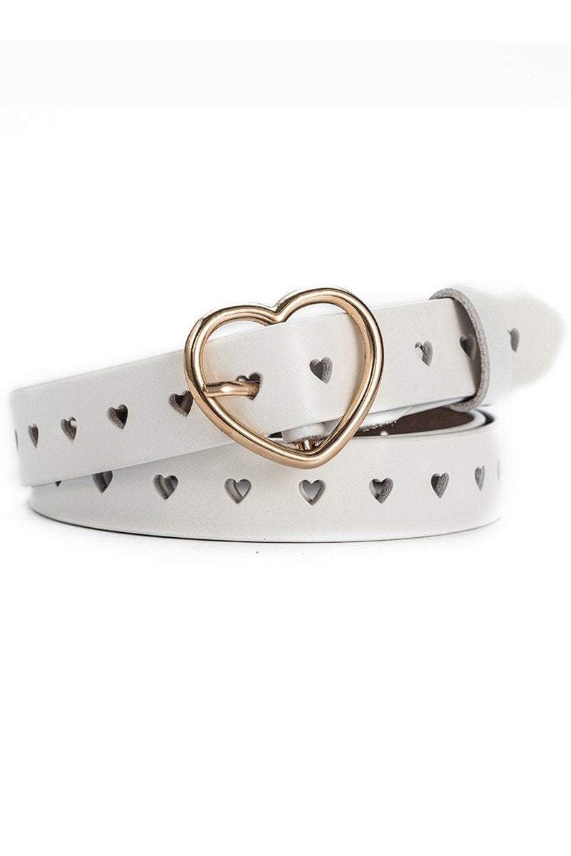 HEART BUCKLE STYLISH FASHION BELT