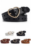 HEART BUCKLE STYLISH FASHION BELT