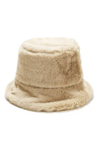 PLUSH WARM WINTER FASHION BUCKET HAT