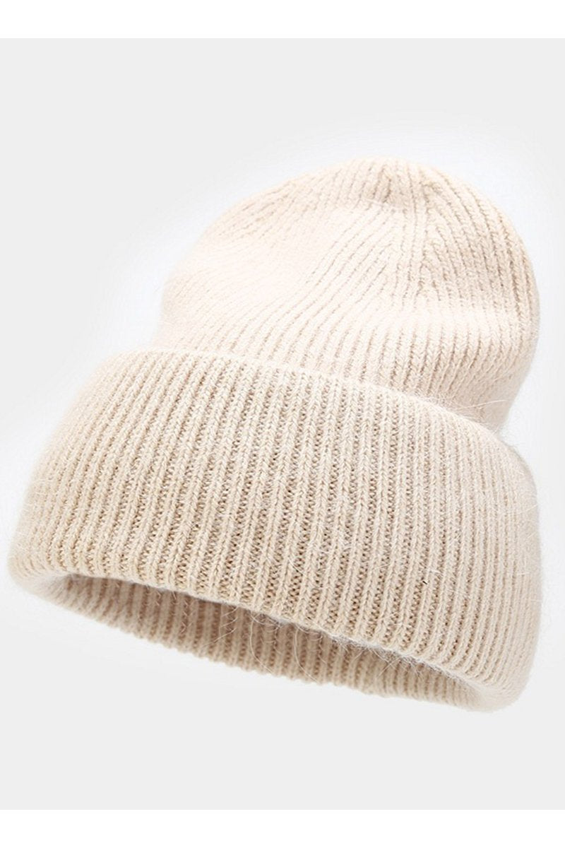 LAYERED SIMPLE BEANIE HAT