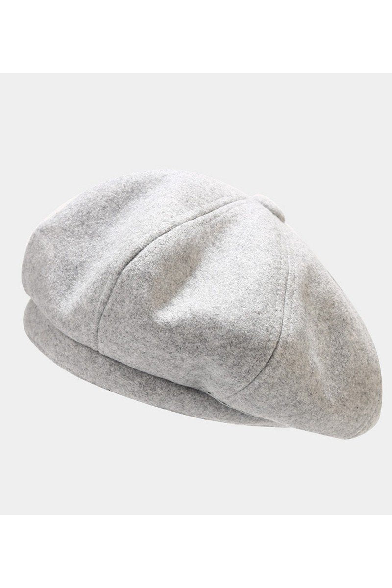 SOLID TRENDY WARM BERET HAT