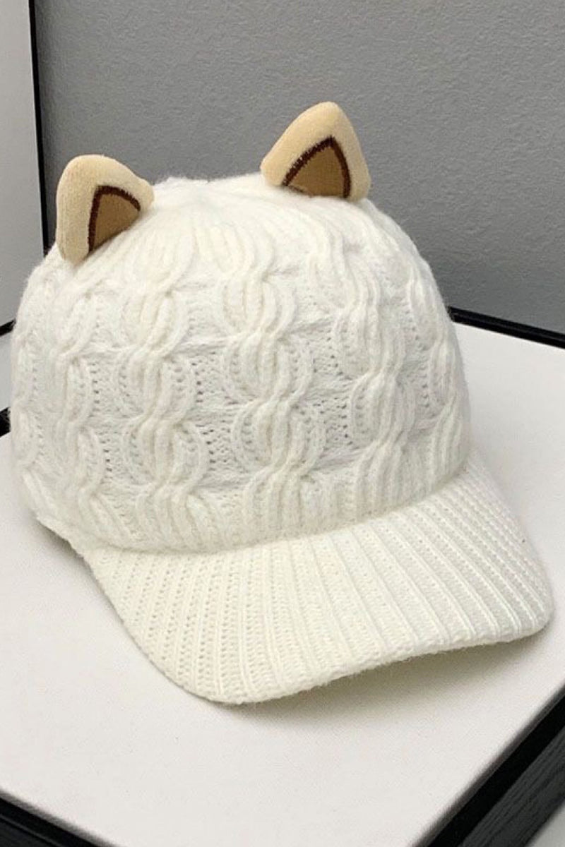 BASEBALL CAP WITH CAT EARS