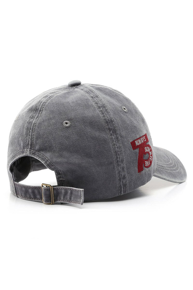 WOMEN CASUAL ALPHABET EMBROIDERED BASEBALL CAP