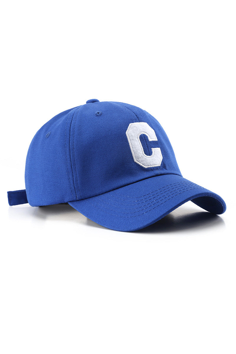 WOMEN RETRO C LETTER CASUAL BASEBALL CAP