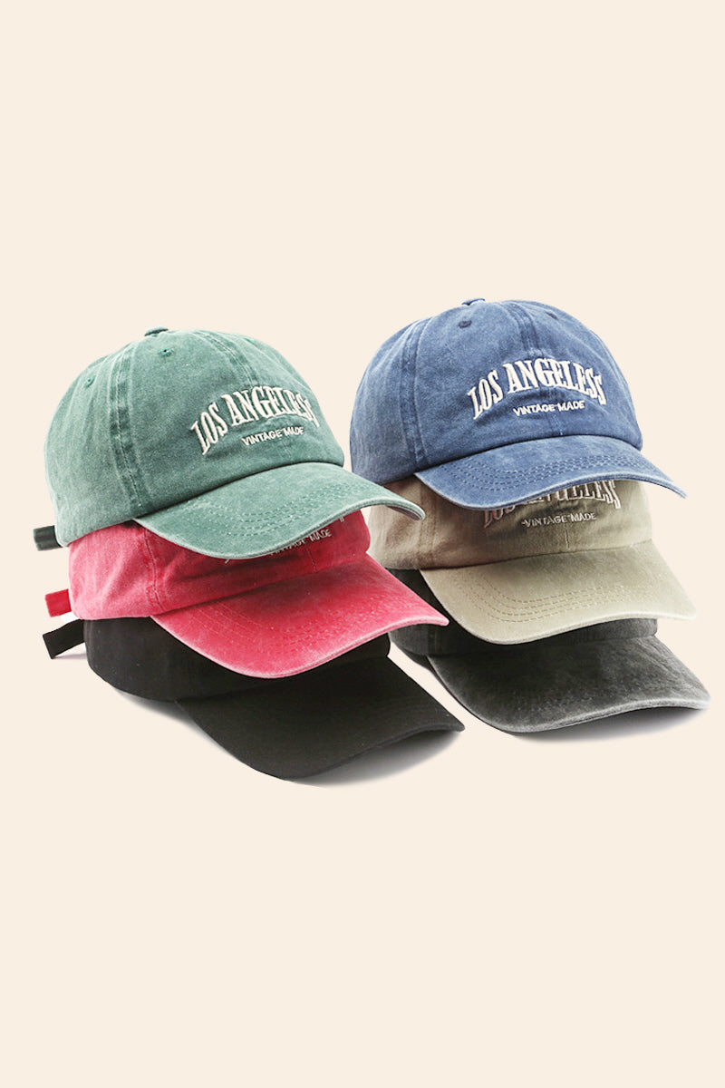 WOMEN OUTDOOR SPORTS LETTER BASEBALL CAP