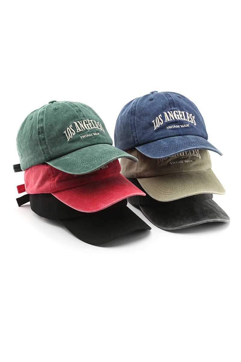 WOMEN OUTDOOR SPORTS LETTER BASEBALL CAP