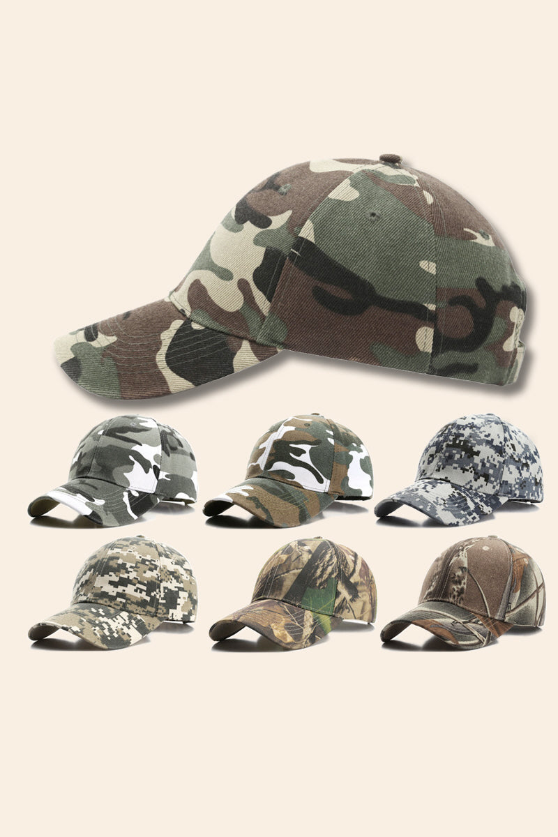 WOMEN CAMOUFLAGE BASEBALL CAP