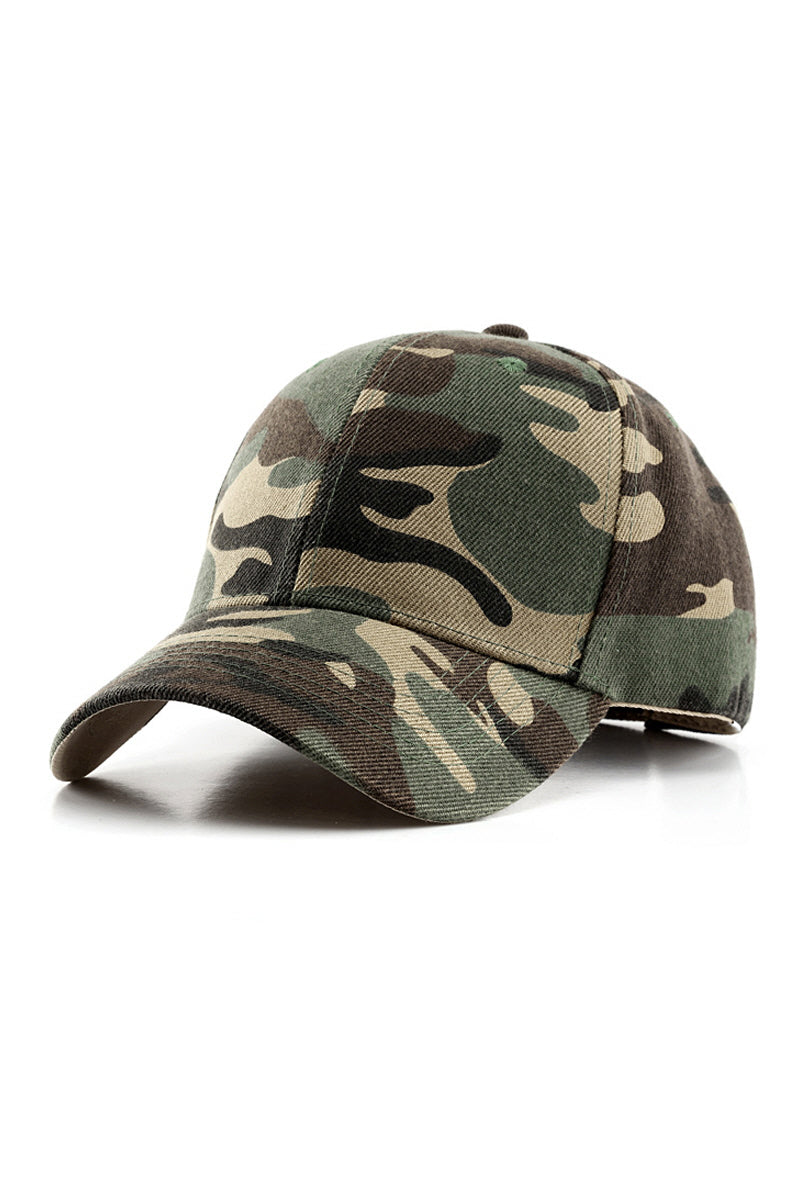 WOMEN CAMOUFLAGE BASEBALL CAP