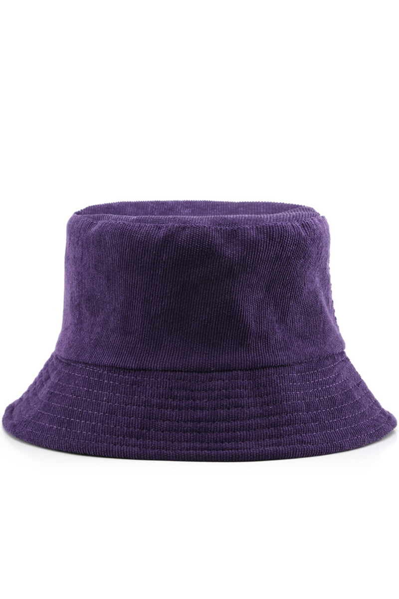 WOMEN SOLID CASUAL BUCKET HAT FOR DAILY LIFE