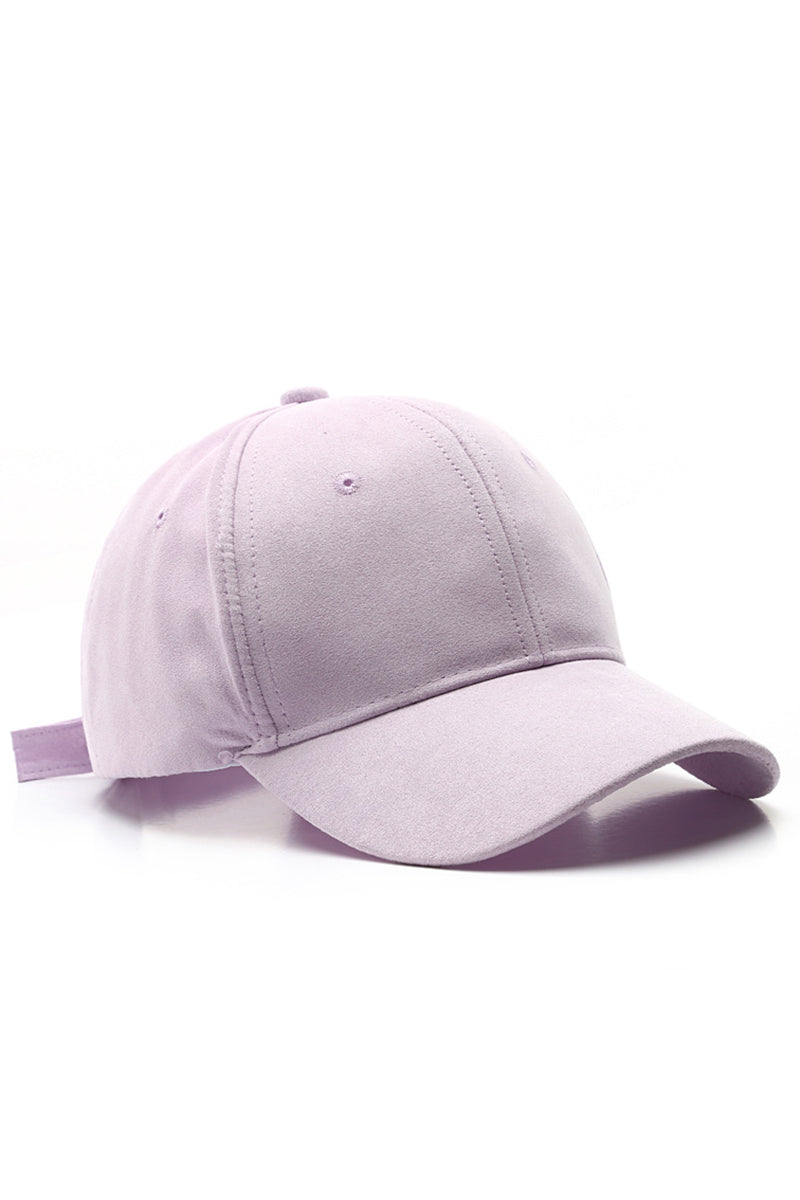 WOMEN OUTDOOR SPORTS SOLID COLOR BASEBALL CAP